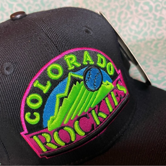 Mens Pro Standard MLB Colorado Rockies Backlight SnapBack - Picture 9 of 9